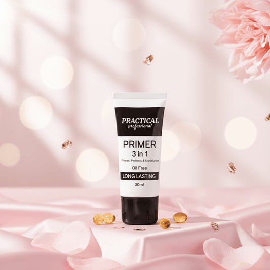 Practical 3 in 1 Primer – Oil Free, Long Lasting & Moisturizer | 30ml Face Makeup Base - Roop Vibe