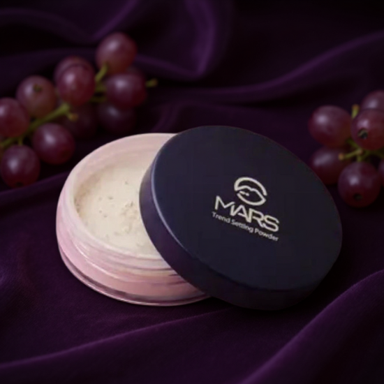 MARS Trend Setting Loose Powder – Soft Light | Long Lasting Oil Control & Matte Finish Face Powder
