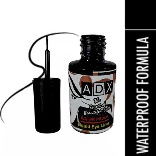 ADX Waterproof Liquid Eyeliner – Smudge - Proof & Long - Lasting Look - Roop Vibe