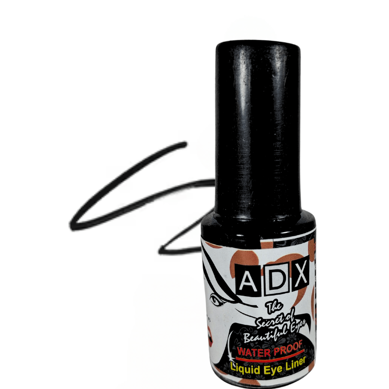 ADX Waterproof Liquid Eyeliner – Smudge - Proof & Long - Lasting Look - Roop Vibe