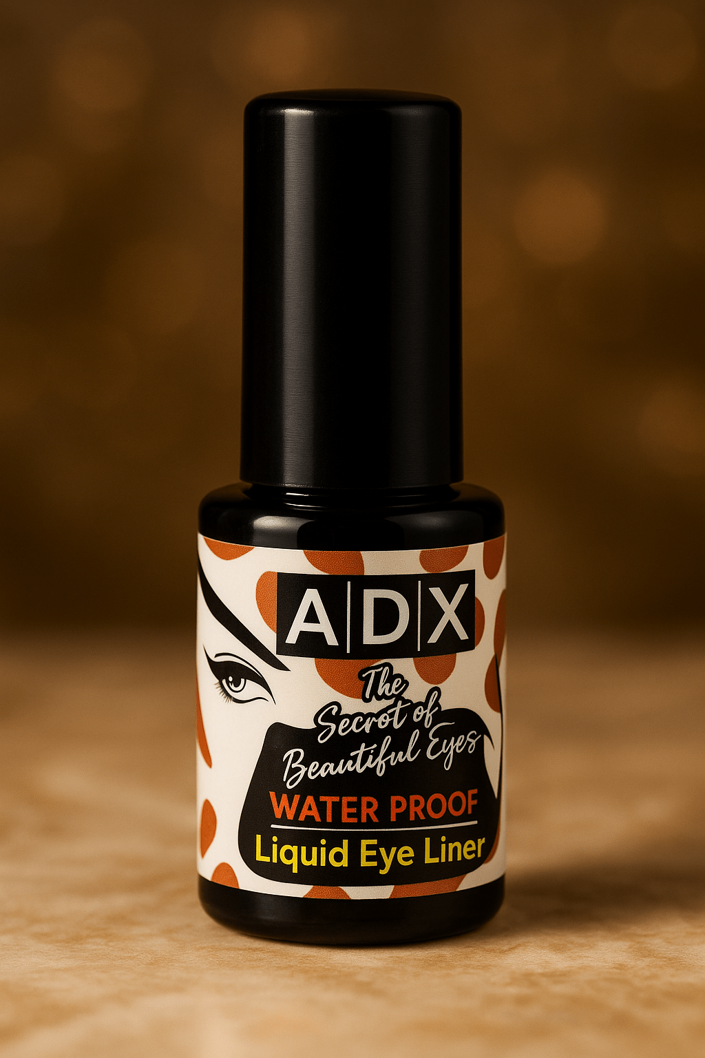 ADX Waterproof Liquid Eyeliner – Smudge - Proof & Long - Lasting Look - Roop Vibe
