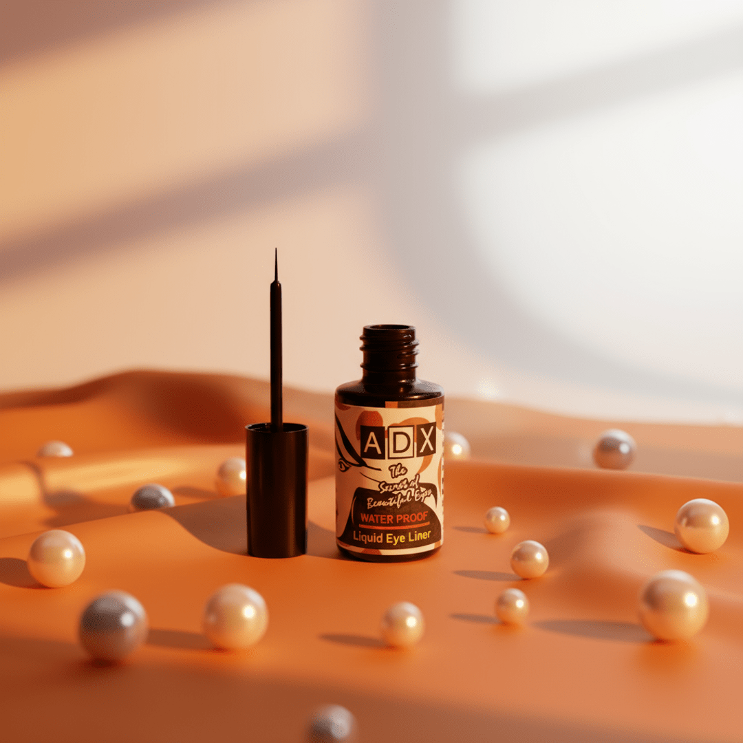 ADX Waterproof Liquid Eyeliner – Smudge - Proof & Long - Lasting Look(pack of 3) - Roop Vibe