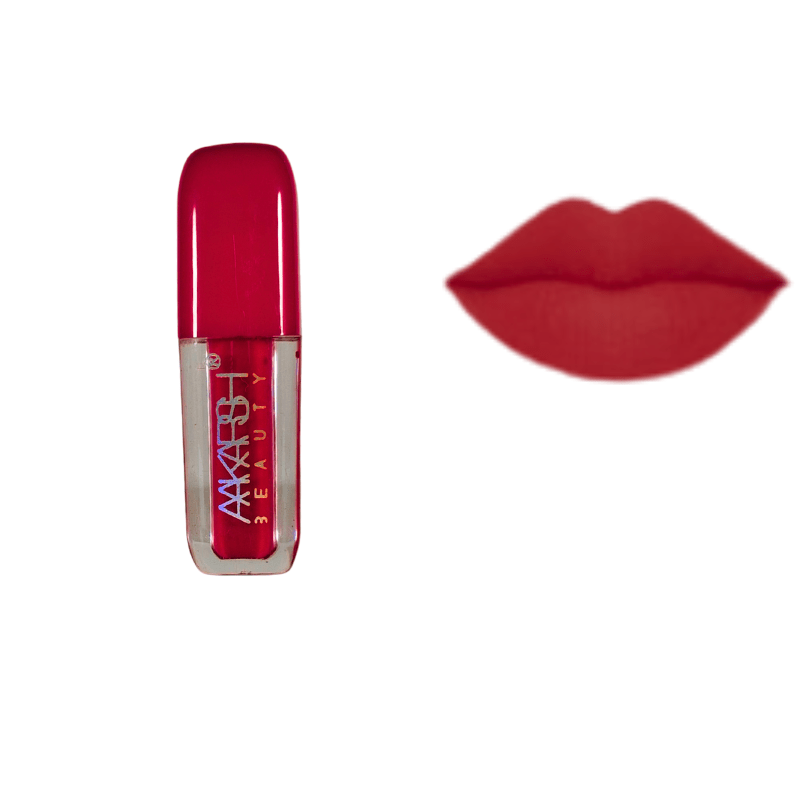 AKARB Beauty Matte Liquid Lipstick – Bold Red | Long - Lasting & Smudge - Proof - Roop Vibe