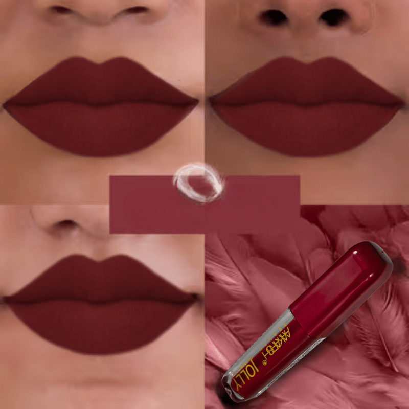 AKARSH Jolly Matte Liquid Lipstick – 8HR Long Stay | Transfer - Proof & Smudge - Proof - Roop Vibe