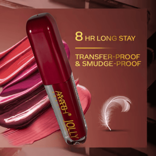 AKARSH Jolly Matte Liquid Lipstick – 8HR Long Stay | Transfer - Proof & Smudge - Proof - Roop Vibe