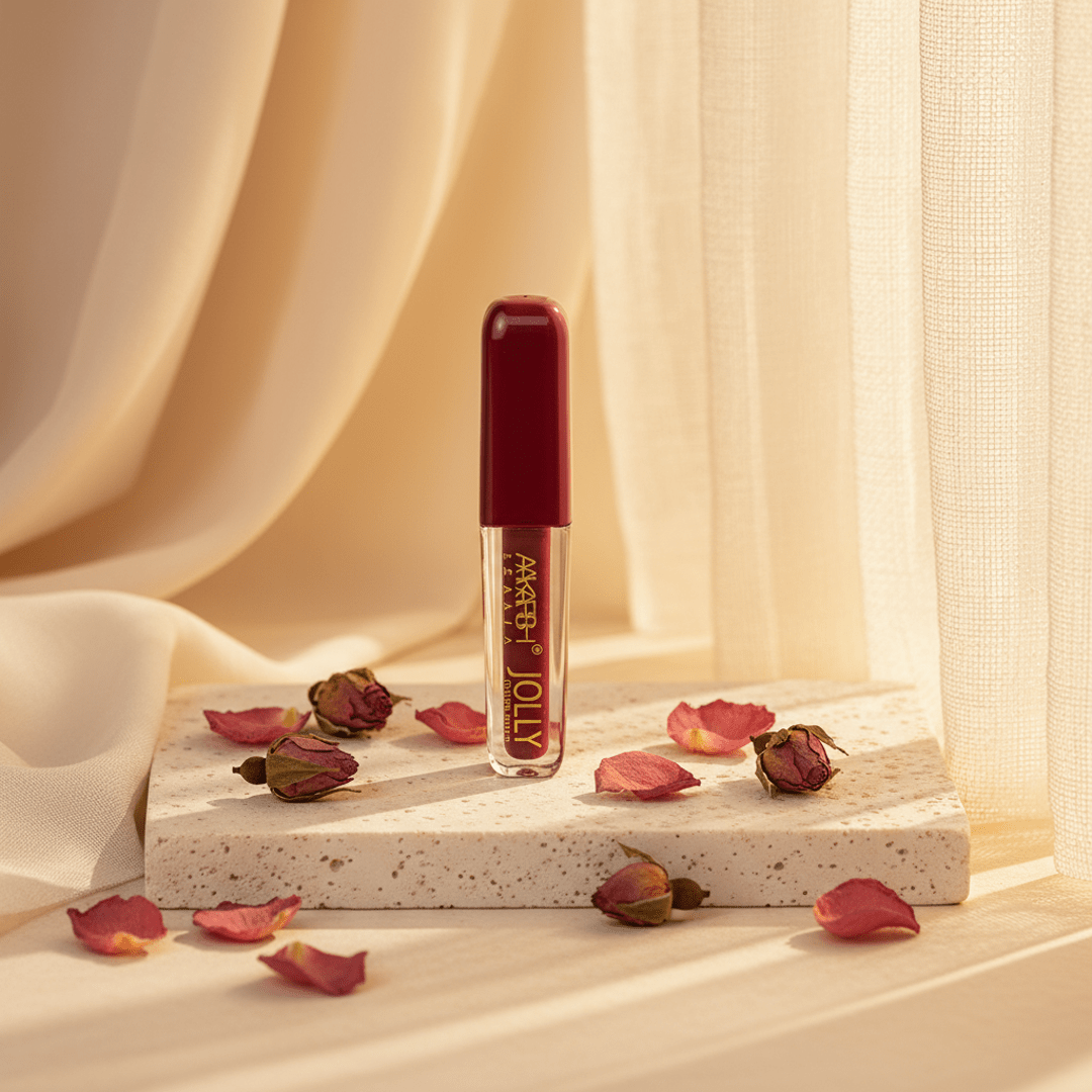 AKARSH Jolly Matte Maroon Liquid Lipstick – 8HR Long Stay | Transfer - Proof & Smudge - Proof - Roop Vibe
