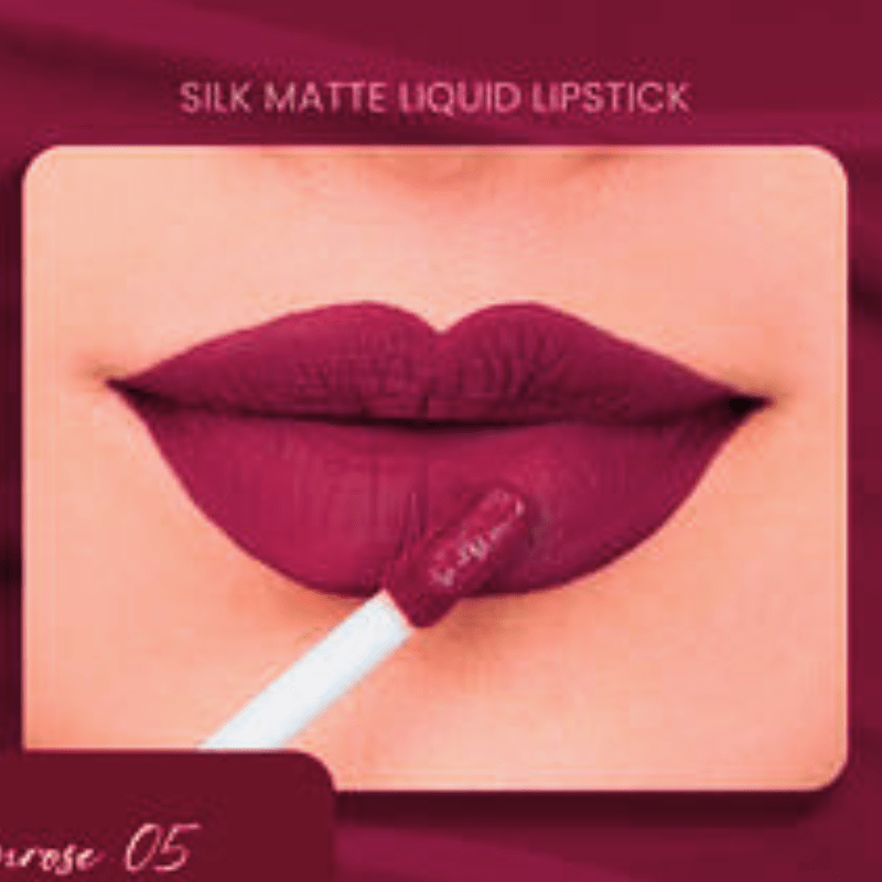 Akarshi Beauty Long - Lasting Liquid Matte Lipstick – Bold Berry Shade | Waterproof, Smudge - Proof, Transfer - Proof - Roop Vibe