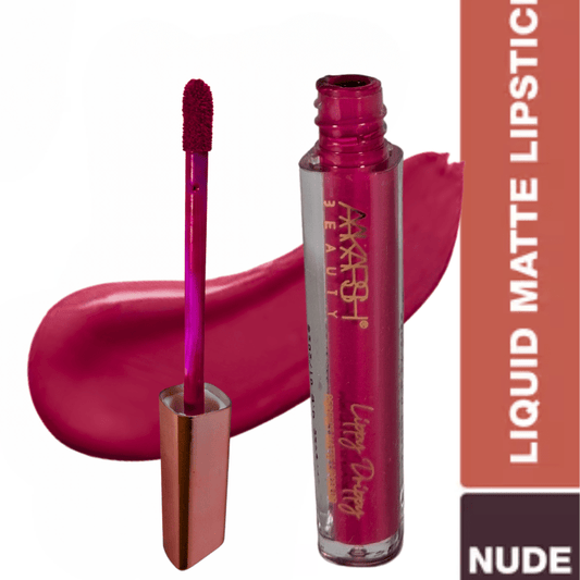 Akarshi Beauty Long - Lasting Liquid Matte Lipstick – Bold Berry Shade | Waterproof, Smudge - Proof, Transfer - Proof - Roop Vibe