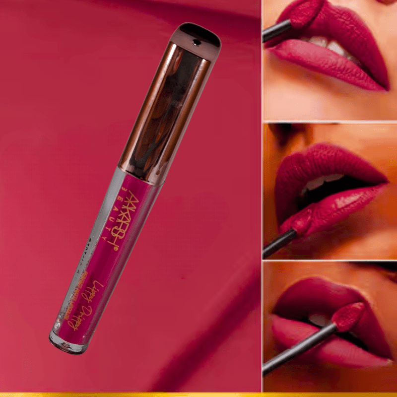 Akarshi Beauty Long - Lasting Liquid Matte Lipstick – Bold Berry Shade | Waterproof, Smudge - Proof, Transfer - Proof - Roop Vibe