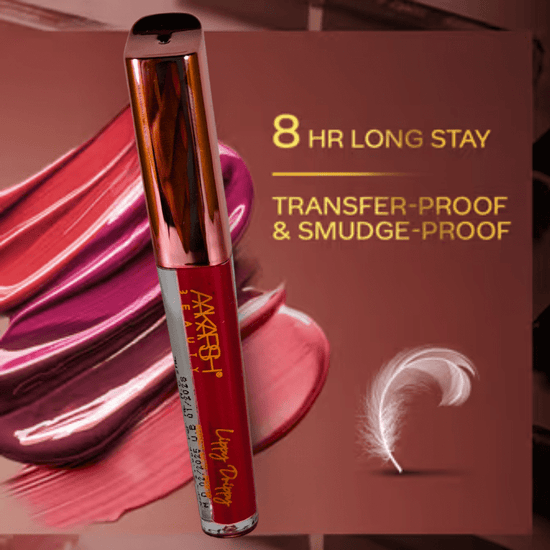 Akarsy Beauty Comfy Matte Liquid Lipstick - Cocoa Crush 07 | Long - Lasting, Feather - Light, Transfer - Proof Lip Color - Roop Vibe