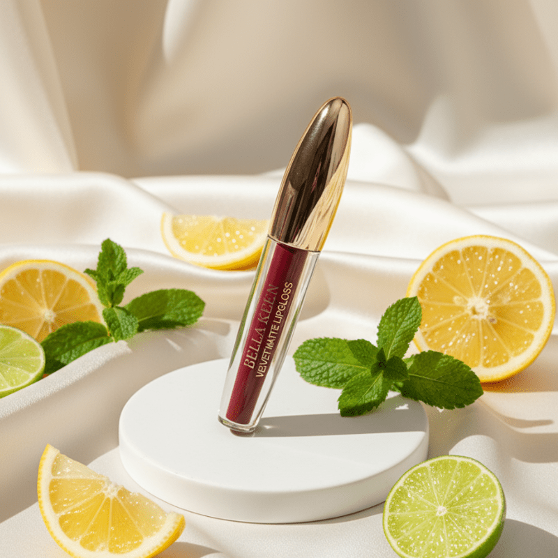 Bella Keen Velvet Matte Liquid Lipstick - Smudge - Proof, Long - Lasting Lip Color - Bold Red - Roop Vibe