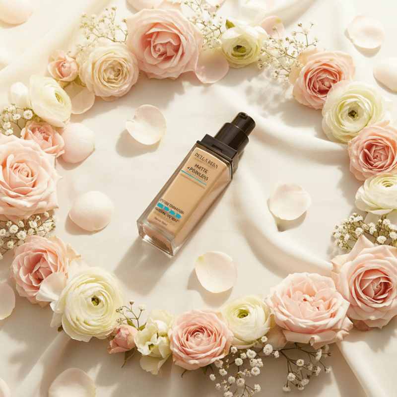 BellaKreen Fit Skin Matte + Poreless Foundation | 16H Oil Control | For Normal to Oily Skin - Roop Vibe