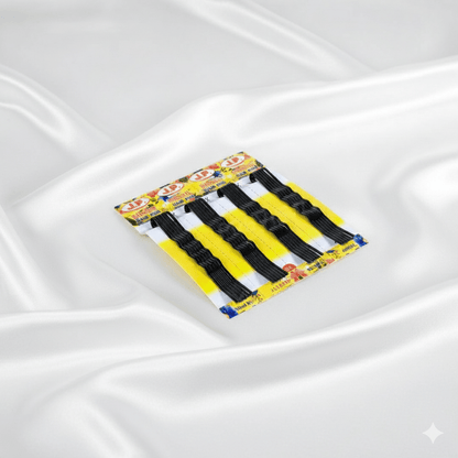 Black Bobby Hair Pins – Pack of 48, Strong Grip, Anti - Slip, Everyday Hair Styling Accessories(PACK OF 2 STRIP) - Roop Vibe