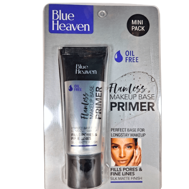 Blue Heaven Flawless Oil - Free Makeup Base Primer – Long Lasting, Pore Filling, Matte Finish - 16g - Roop Vibe