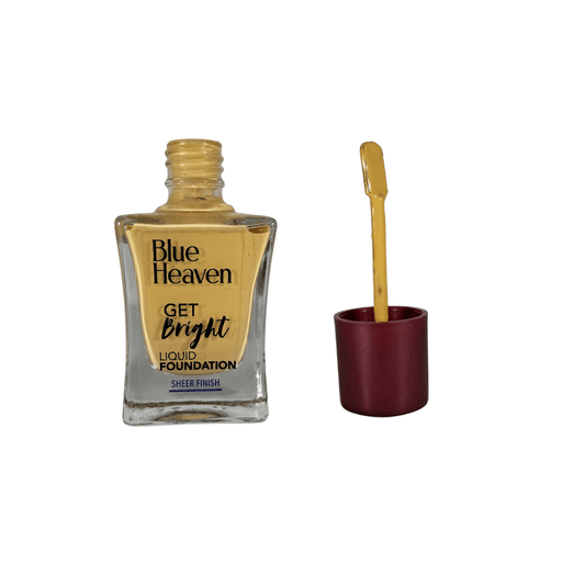 Blue Heaven Get Bright Liquid Foundation - Sheer Finish, Natural Coverage - Roop Vibe