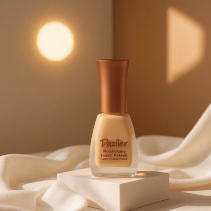 Dazller Moisturizing Liquid Makeup with Sunscreen – Long Lasting, Lightweight Foundation for Radiant Skin - Roop Vibe