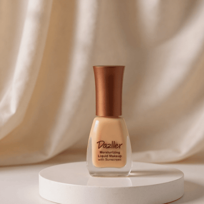 Dazller Moisturizing Liquid Makeup with Sunscreen – Long Lasting, Lightweight Foundation for Radiant Skin - Roop Vibe