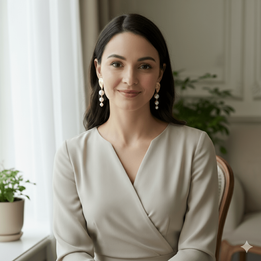 Elegant Gold - Plated Round Earrings with Pearls & Crystal Studs for Women & Girls - Roop Vibe