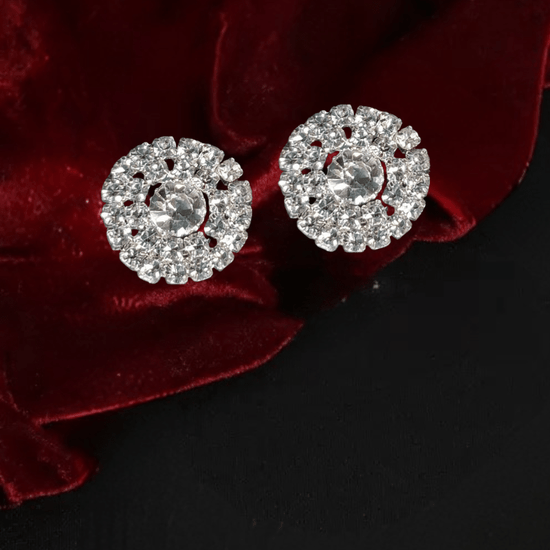 Elegant Pearl & Diamond Studded Choker Necklace Set with Earrings for Women & Girls - Roop Vibe