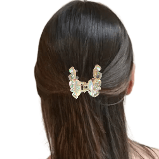 Elegant Rose Design Hair Clutcher for Women and Girls | Strong Grip Hair Clip - Roop Vibe