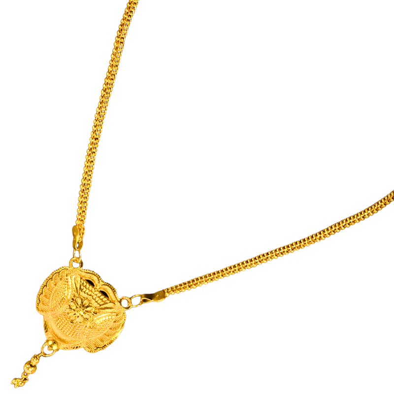 Elegant Traditional Gold Plated Temple Necklace for Women & Girls - Roop Vibe