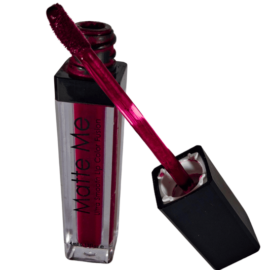Matte Glam Long Stay Liquid Lipstick – Bold Maroon | Matte Me Ultra Smooth Finish | - Roop Vibe