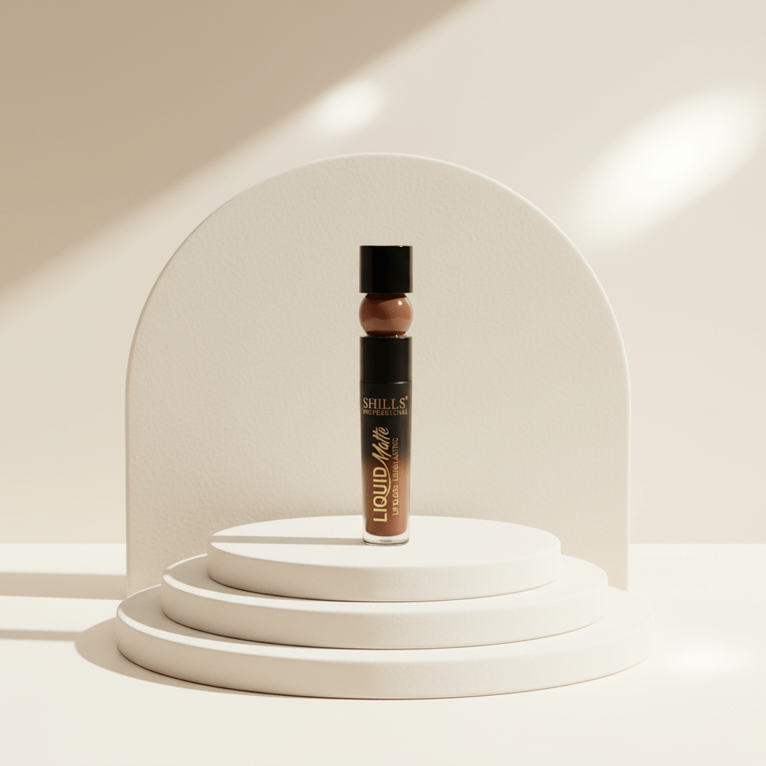 SHILLS Professional Liquid Matte Lipstick – Long - Lasting Silk Matte Finish Rich Maroon lipstick | Lightweight & Moisturizing Formula - Roop Vibe