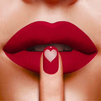 Velvet SHILLS Professional Matte Lip Gloss – Long Lasting, Lightweight & Moisturising – Red - Roop Vibe
