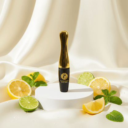 Waterproof Liquid Eyeliner – 24H Long - Lasting, Smudge - Proof with Flexi Tip Brush (Black) - Roop Vibe