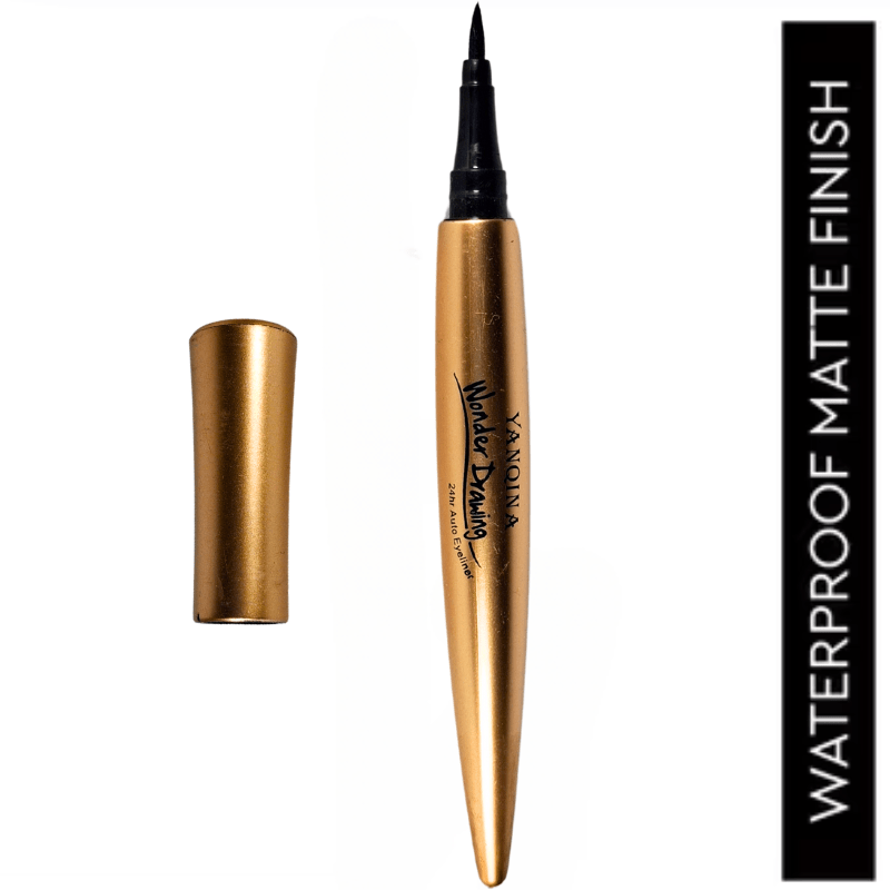Wonder Drawing Waterproof Matte Finish Liquid Eyeliner Pen - Roop Vibe